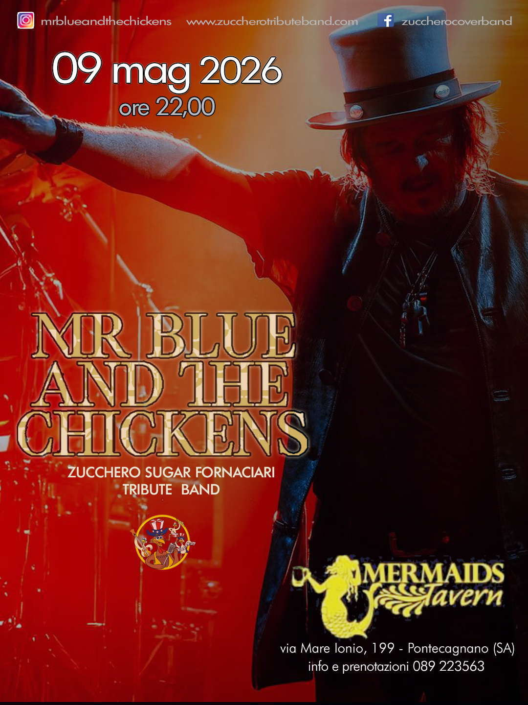 Mr Blue & The Chickens - Zucchero Tribute